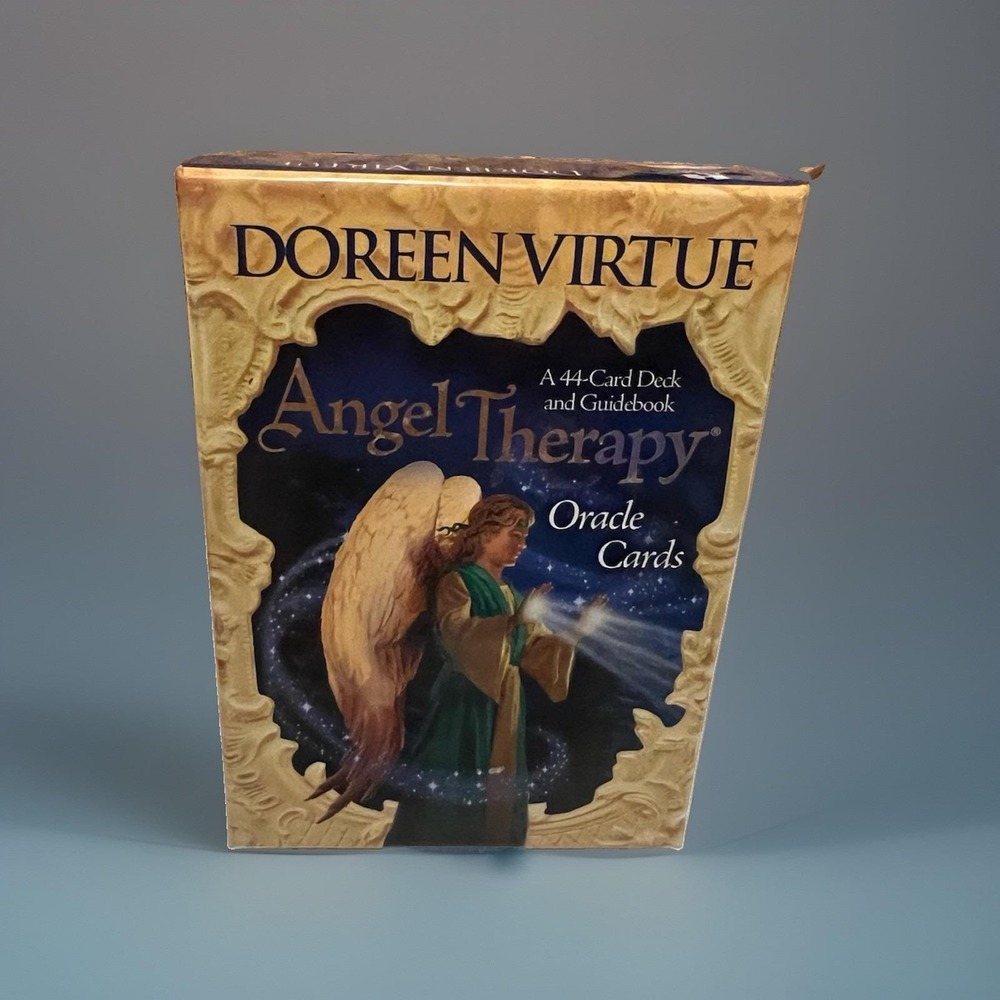 Doreen Virtue ANGEL THERAPY Oracle Cards  44-Card Deck & Guidebook